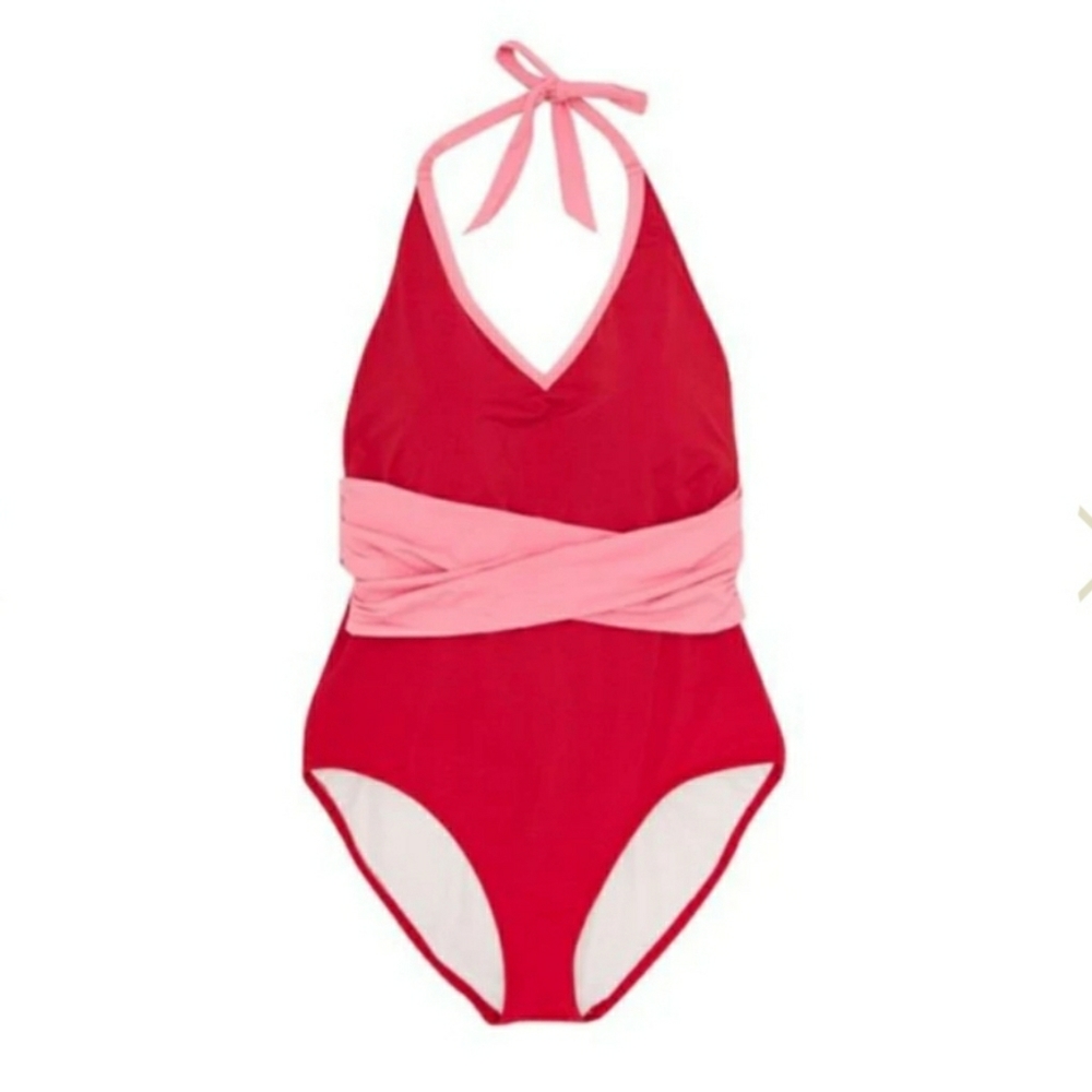 NWT A La Mer Momtini Red Sz Large